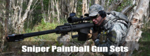 Sniper Paintball Gun Sets and Package Deal Offers