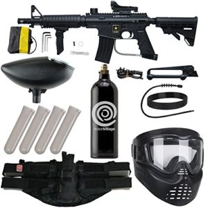 Action Village Tippmann US Army Alpha Elite Foxtrot Paintball Gun Package Kit Image
