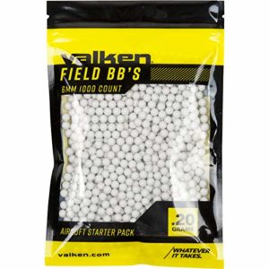 Valken Accelerate Airsoft BBS – 0.20G-1000 Count-White Image